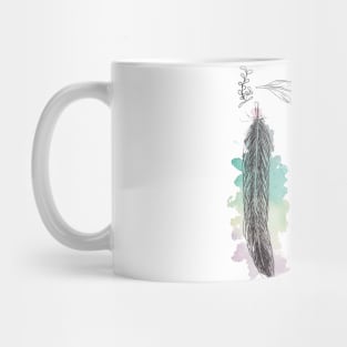 Composition with fluorite Mug